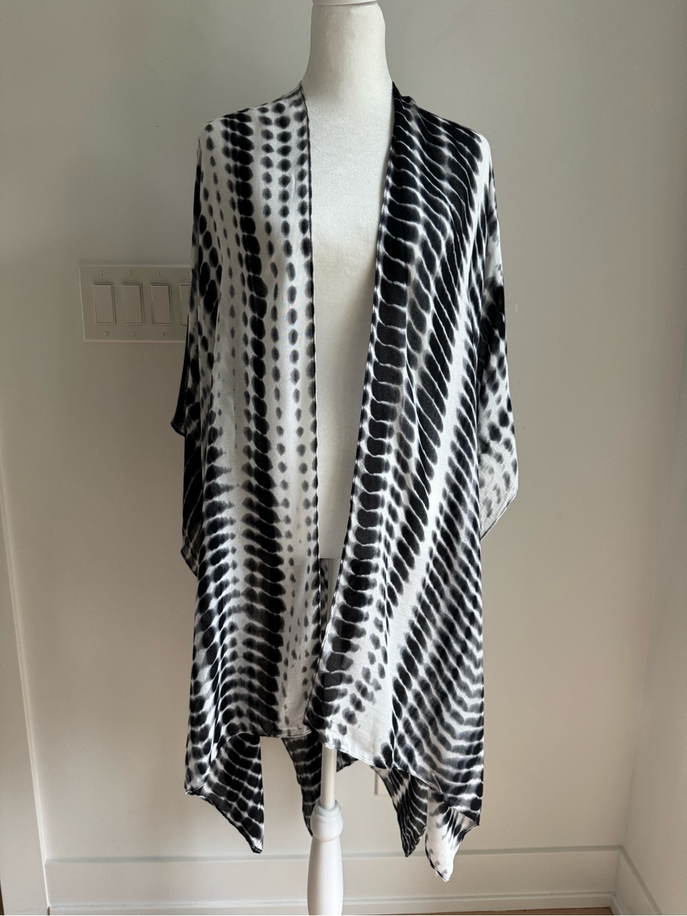 Michael stars one size swim‎ suit coverup duster tie dye